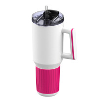 magenta, weiß