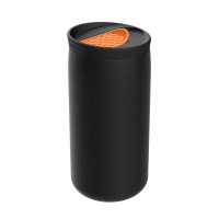 schwarz, orange