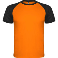 fluororange, schwarz