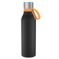orange, schwarz, silber