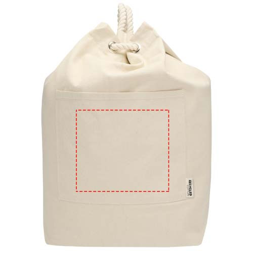 Florida 270 g/m² GRS-zertifizierter Seesack aus Recyclingmaterial, 15 l