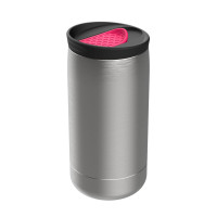 schwarz, silber, magenta