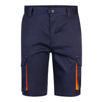 marineblau, orange