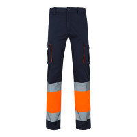 marineblau, orange