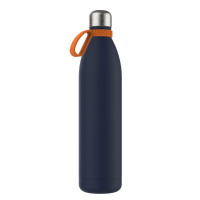 orange, marineblau, silber