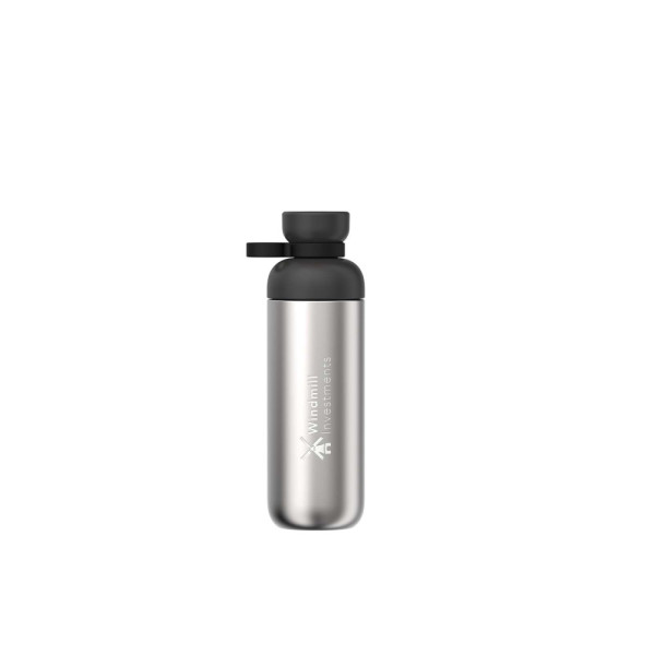 Mepal Vita 700 ml Wasserflasche aus recyceltem Edelstahl (Kohlensäure geeignet)