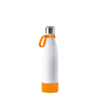 silber, weiß, orange