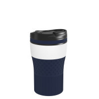 weiss, marineblau