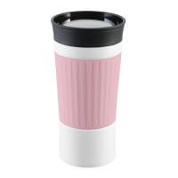 schwarz, weiß, hellmagenta, rose