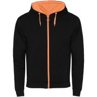 schwarz, fluororange