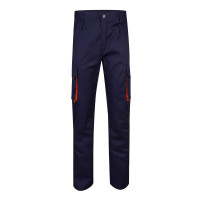 marineblau, orange