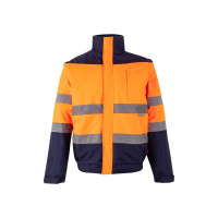 marineblau, orange