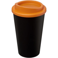 black, orange