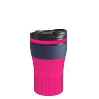 magenta, marineblau, schwarz
