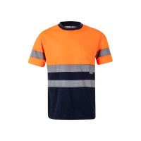 marineblau, orange