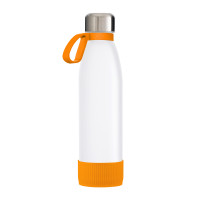 orange, silber, weiß