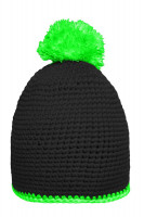 Black/neon-green (ca. Pantone blackC
802C)