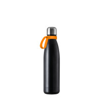schwarz, silber, orange