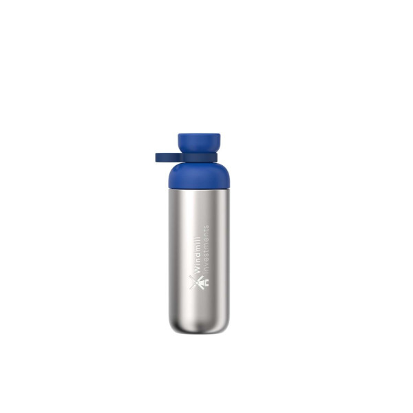 Mepal Vita 700 ml Wasserflasche aus recyceltem Edelstahl (Kohlensäure geeignet)